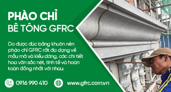 Phào chỉ Bê tông GFRC